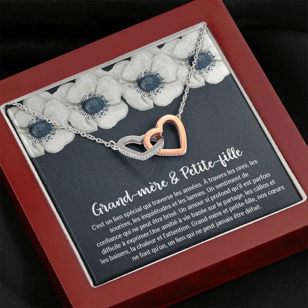 LINKY • Collier Petite Fille Double Cœur