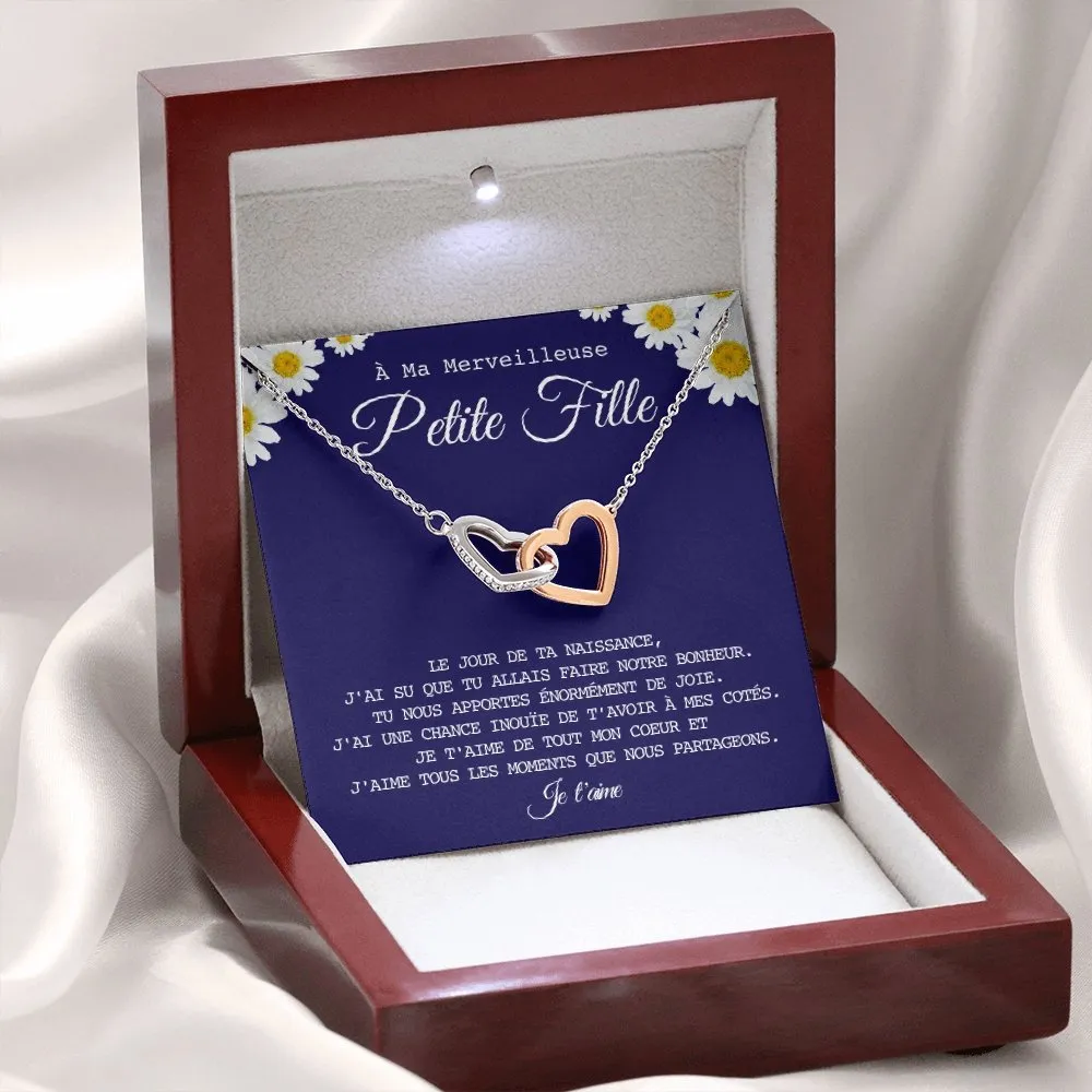 LINKY • Collier Petite-Fille Double Cœur