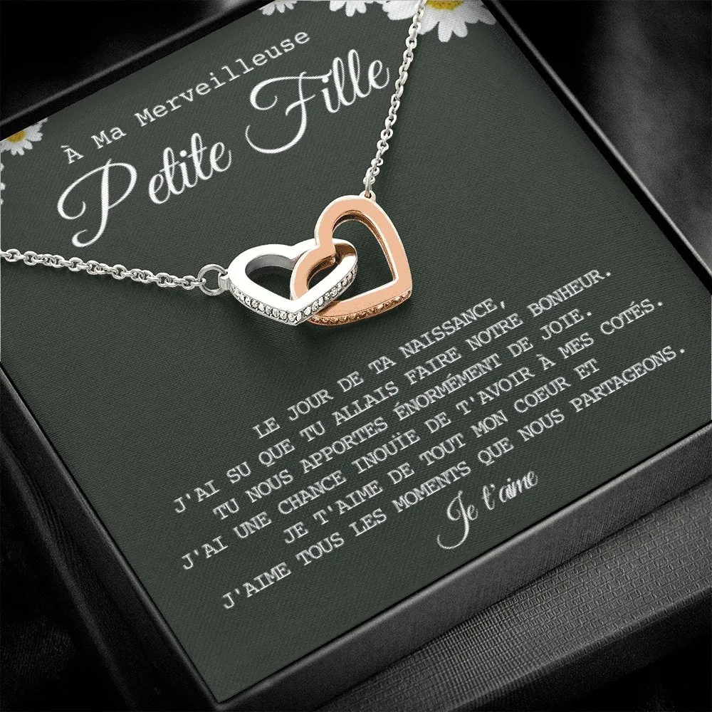LINKY • Collier Petite-Fille Double Cœur