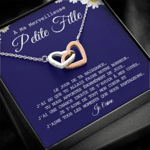 LINKY • Collier Petite-Fille Double Cœur