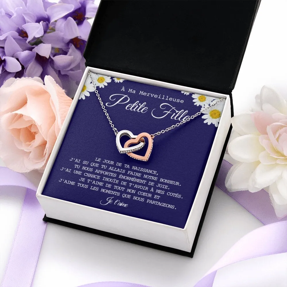 LINKY • Collier Petite-Fille Double Cœur