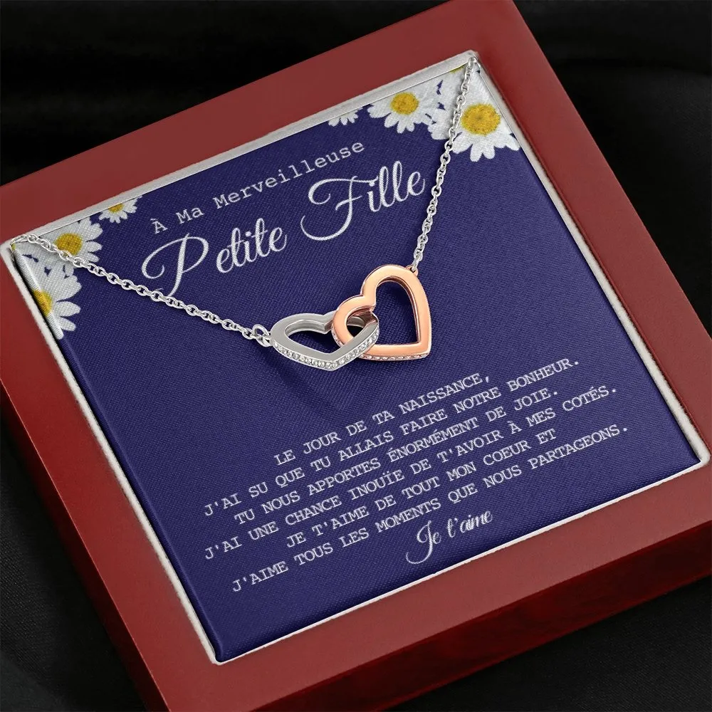 LINKY • Collier Petite-Fille Double Cœur