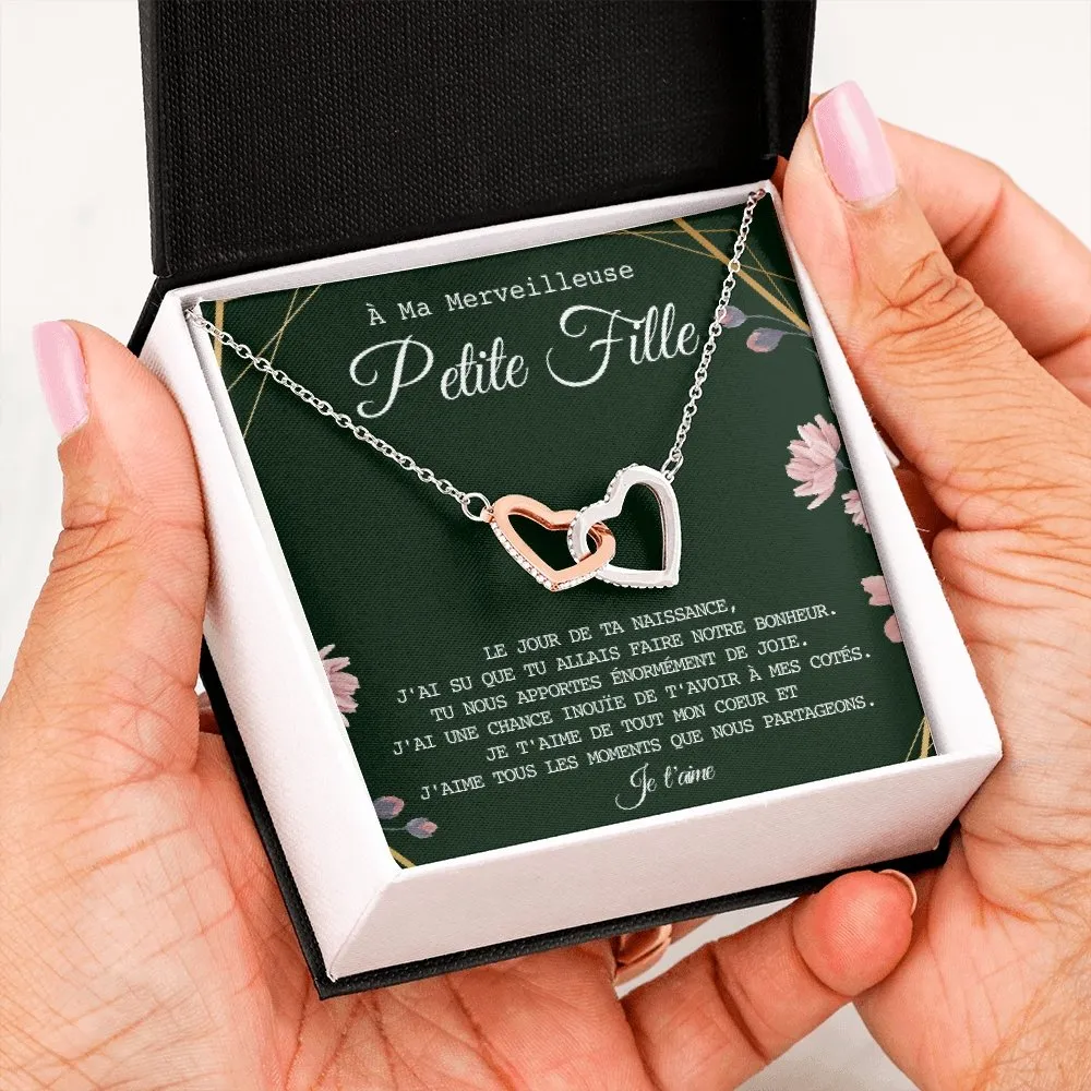 LINKY • Collier Petite-Fille Double Cœur