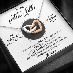 LINKY • Collier Petite-Fille Double Cœur