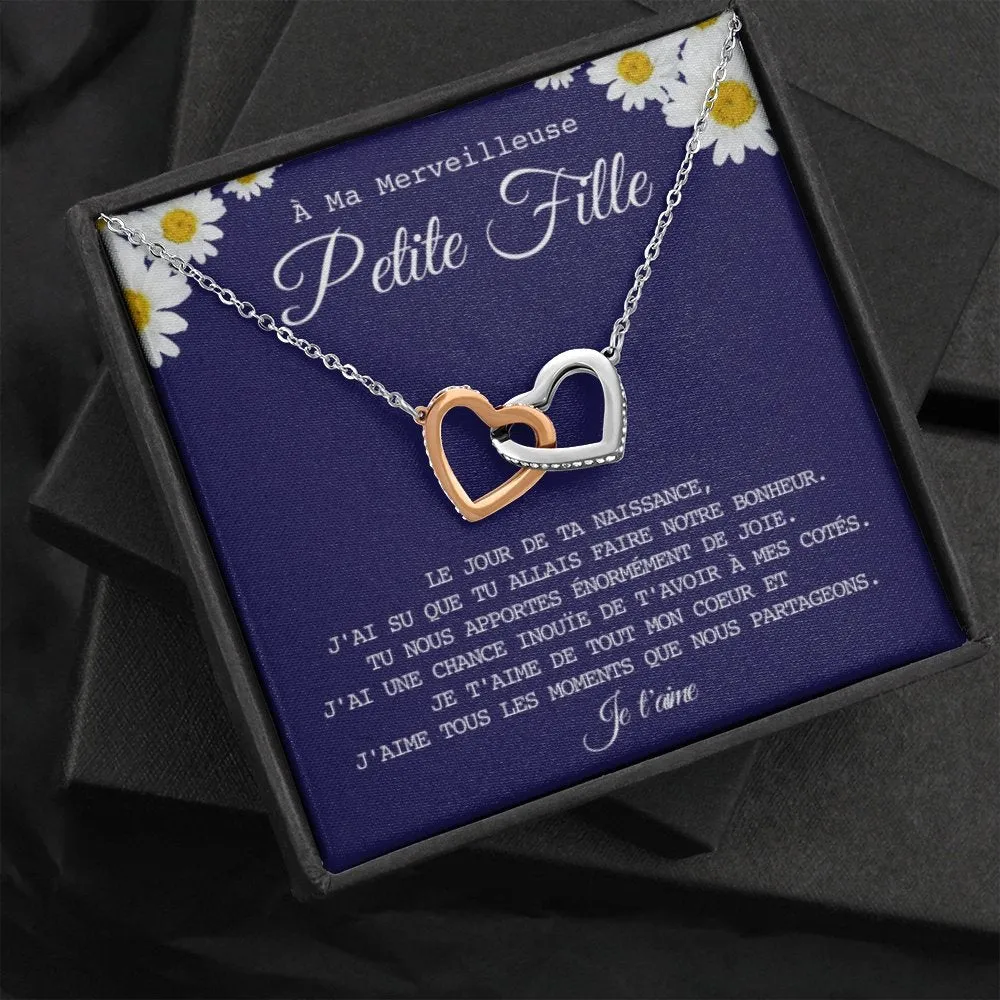 LINKY • Collier Petite-Fille Double Cœur