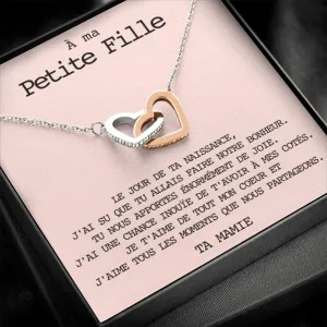 LINKY • Collier Petite-Fille Double Cœur