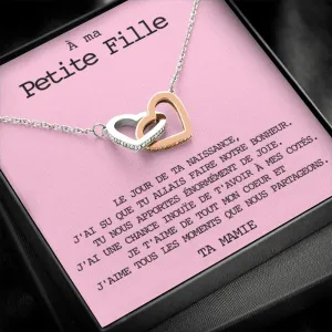 LINKY • Collier Petite-Fille Double Cœur