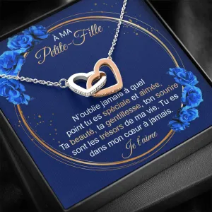 LINKY • Collier Petite-Fille Double Cœur