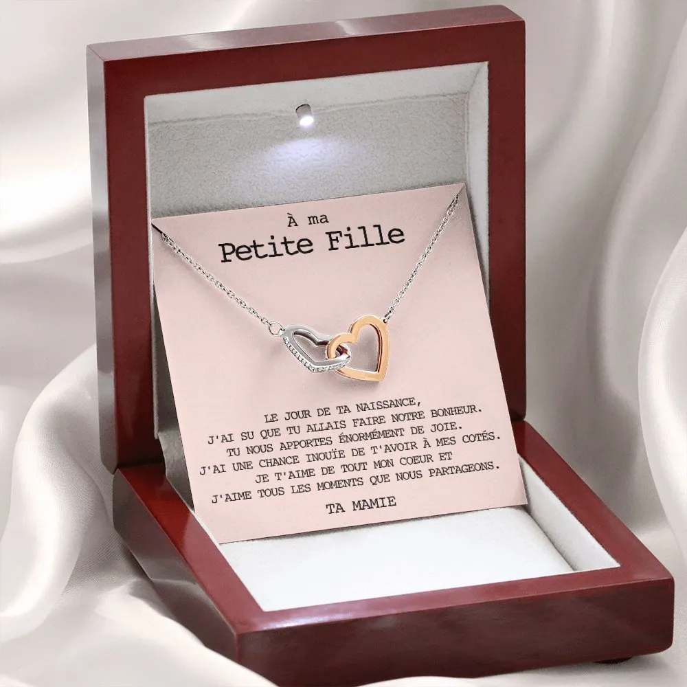 LINKY • Collier Petite-Fille Double Cœur
