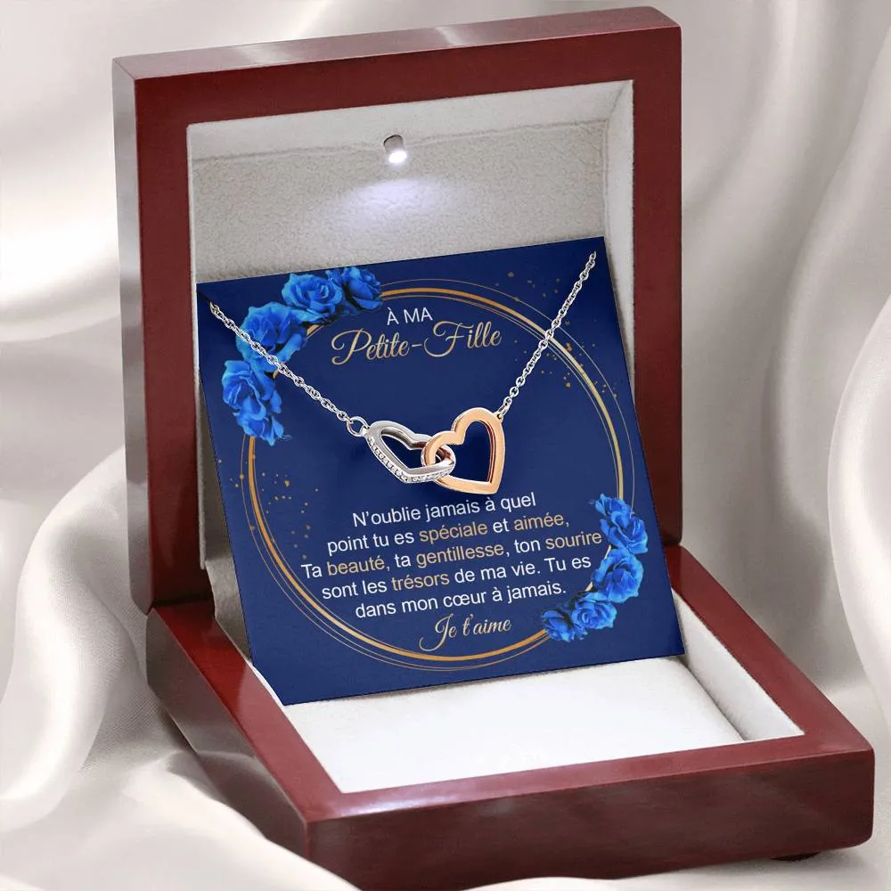 LINKY • Collier Petite-Fille Double Cœur