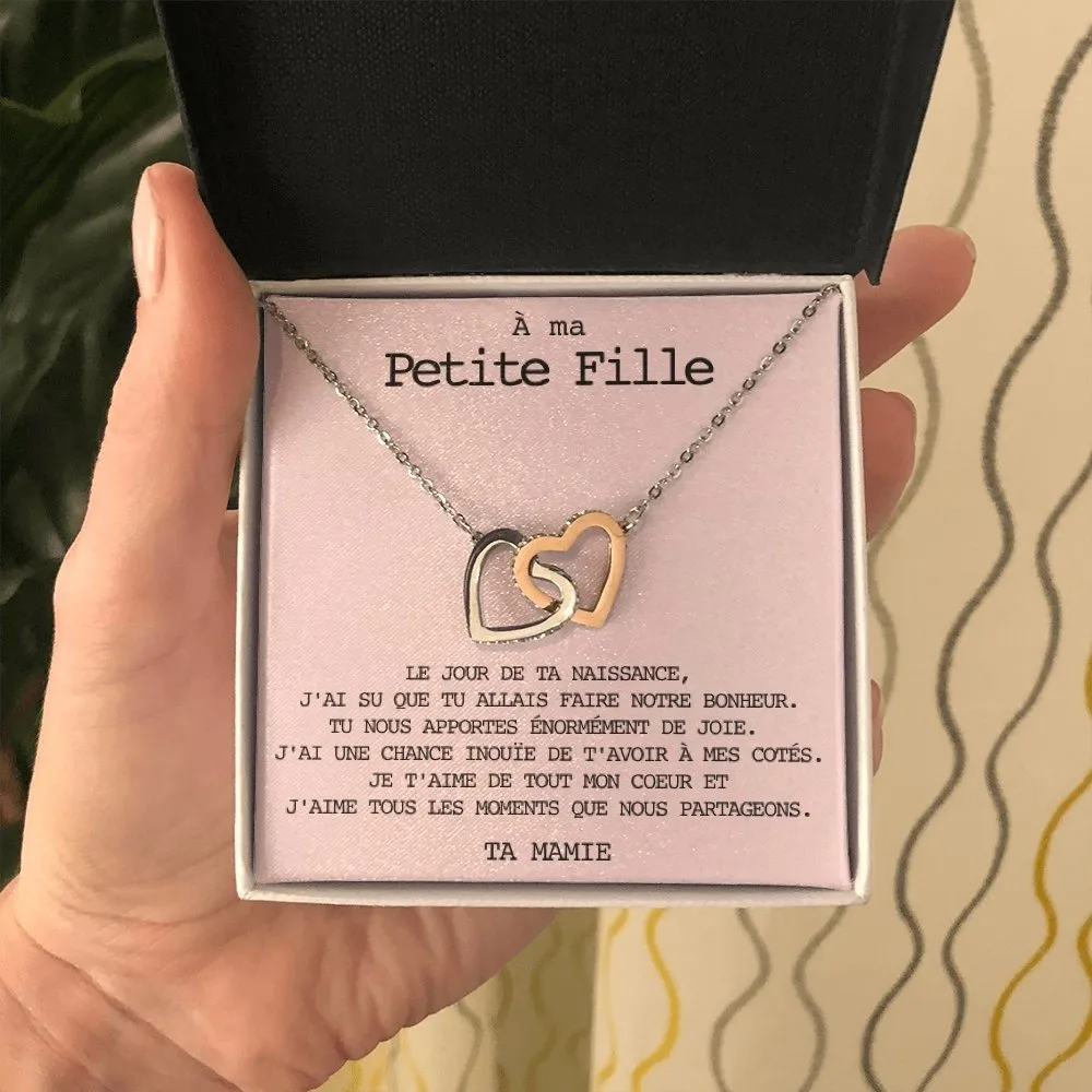 LINKY • Collier Petite-Fille Double Cœur