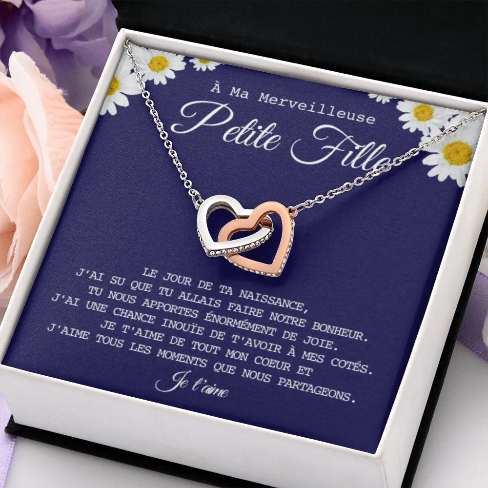 LINKY • Collier Petite-Fille Double Cœur
