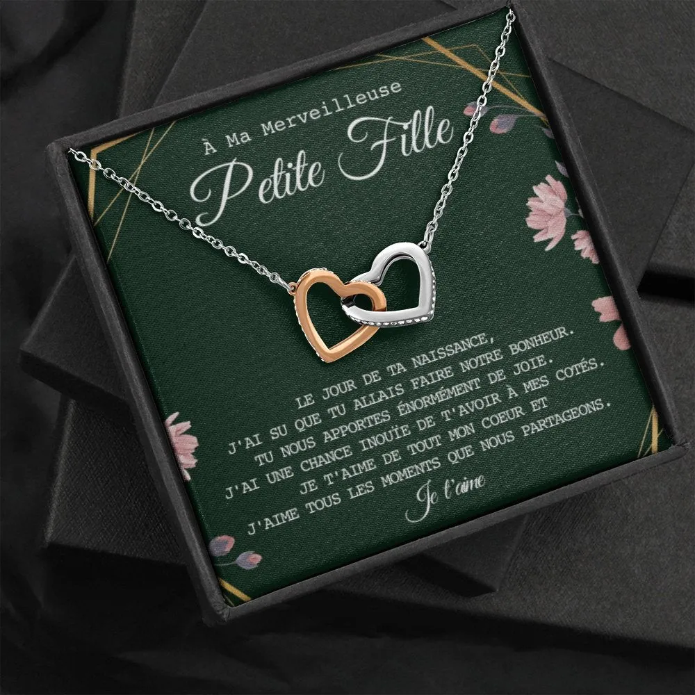 LINKY • Collier Petite-Fille Double Cœur