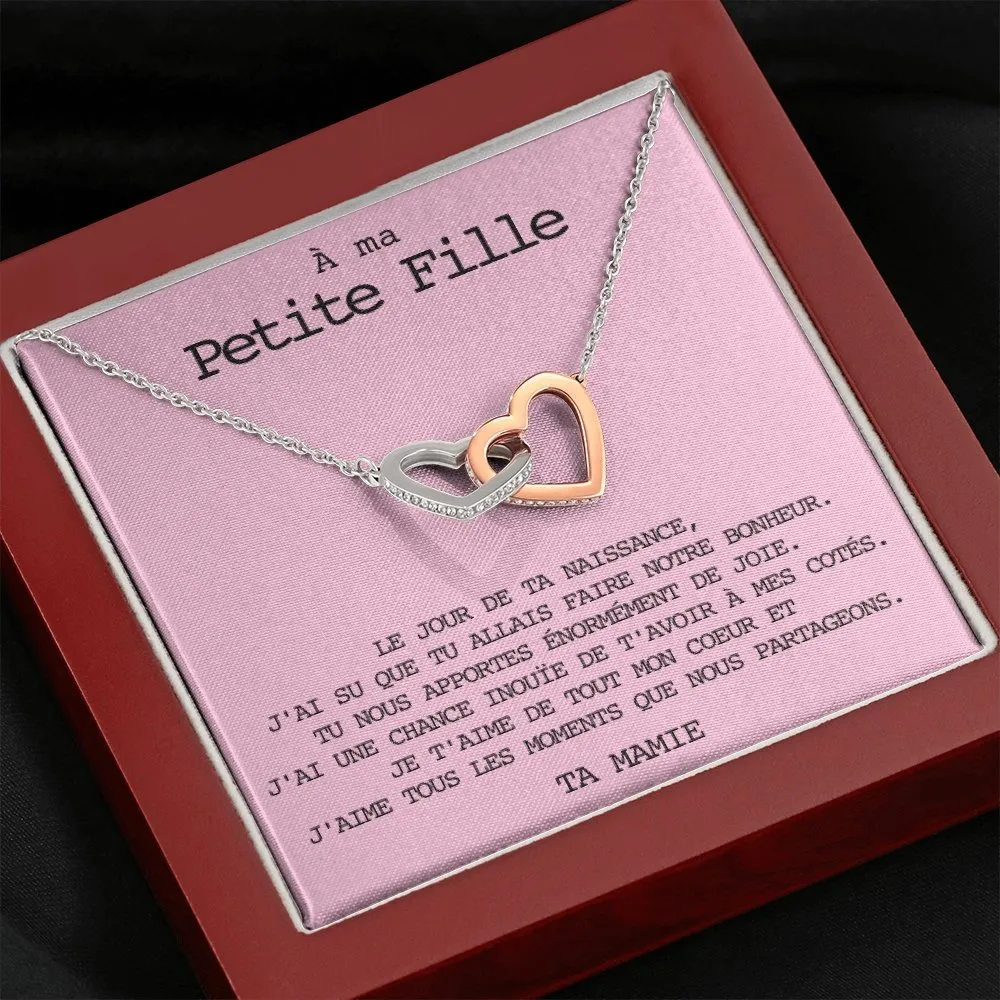 LINKY • Collier Petite-Fille Double Cœur