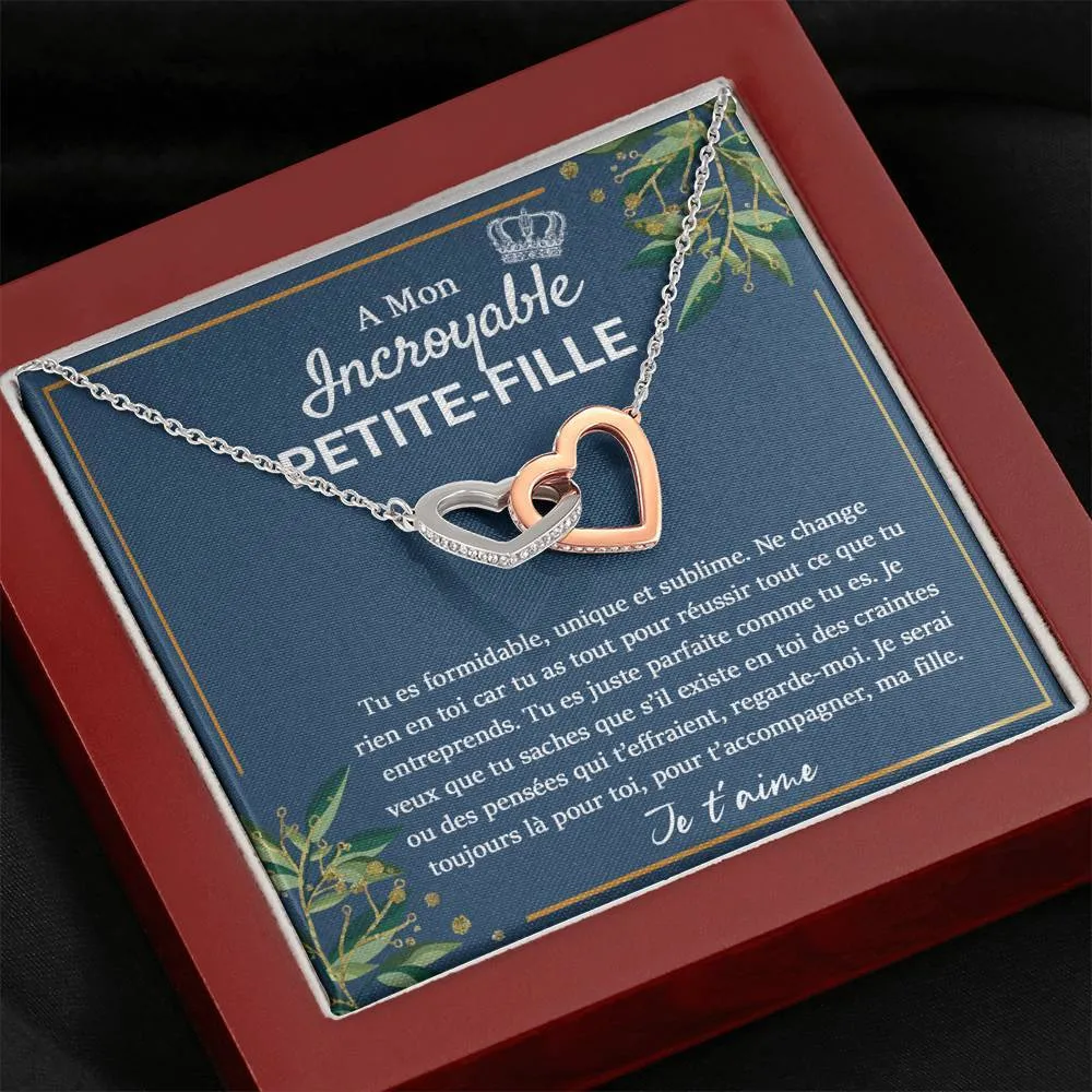 LINKY • Collier Petite-Fille Double Cœur