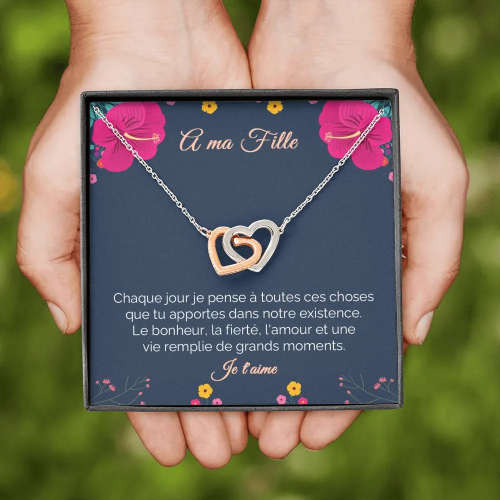 LINKY • Déclaration Pour Ma Fille Double Cœur