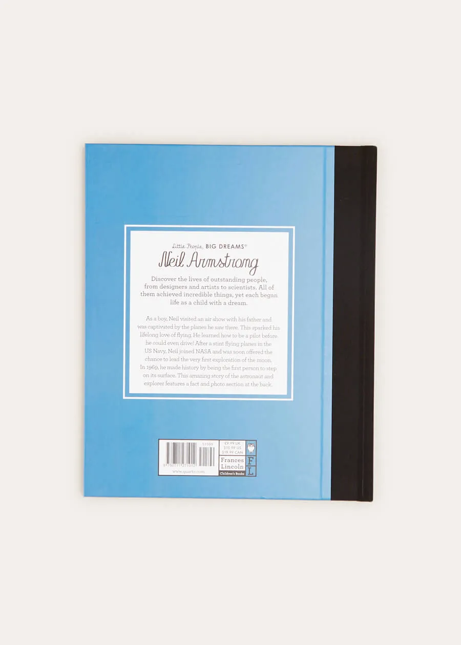 Little People, Big Dreams - Neil Armstrong Book in Navy