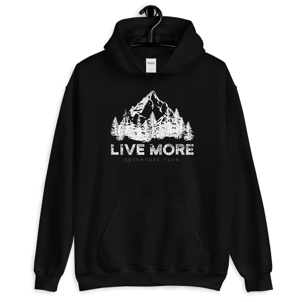 Live More Adventure Club Unisex Hoodie