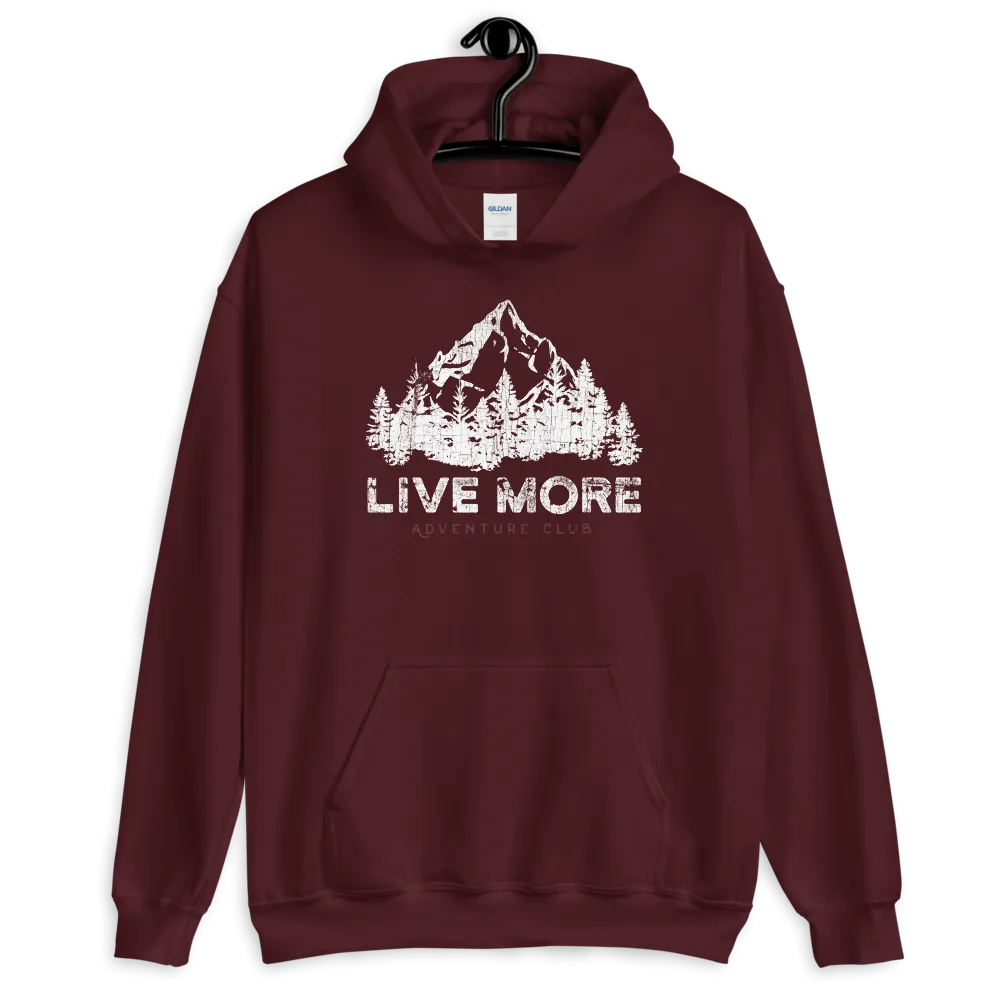 Live More Adventure Club Unisex Hoodie