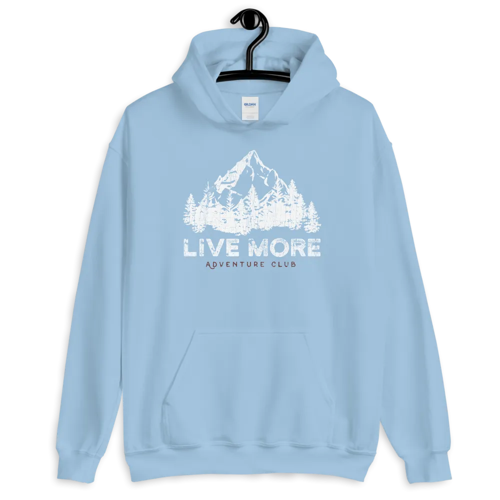 Live More Adventure Club Unisex Hoodie