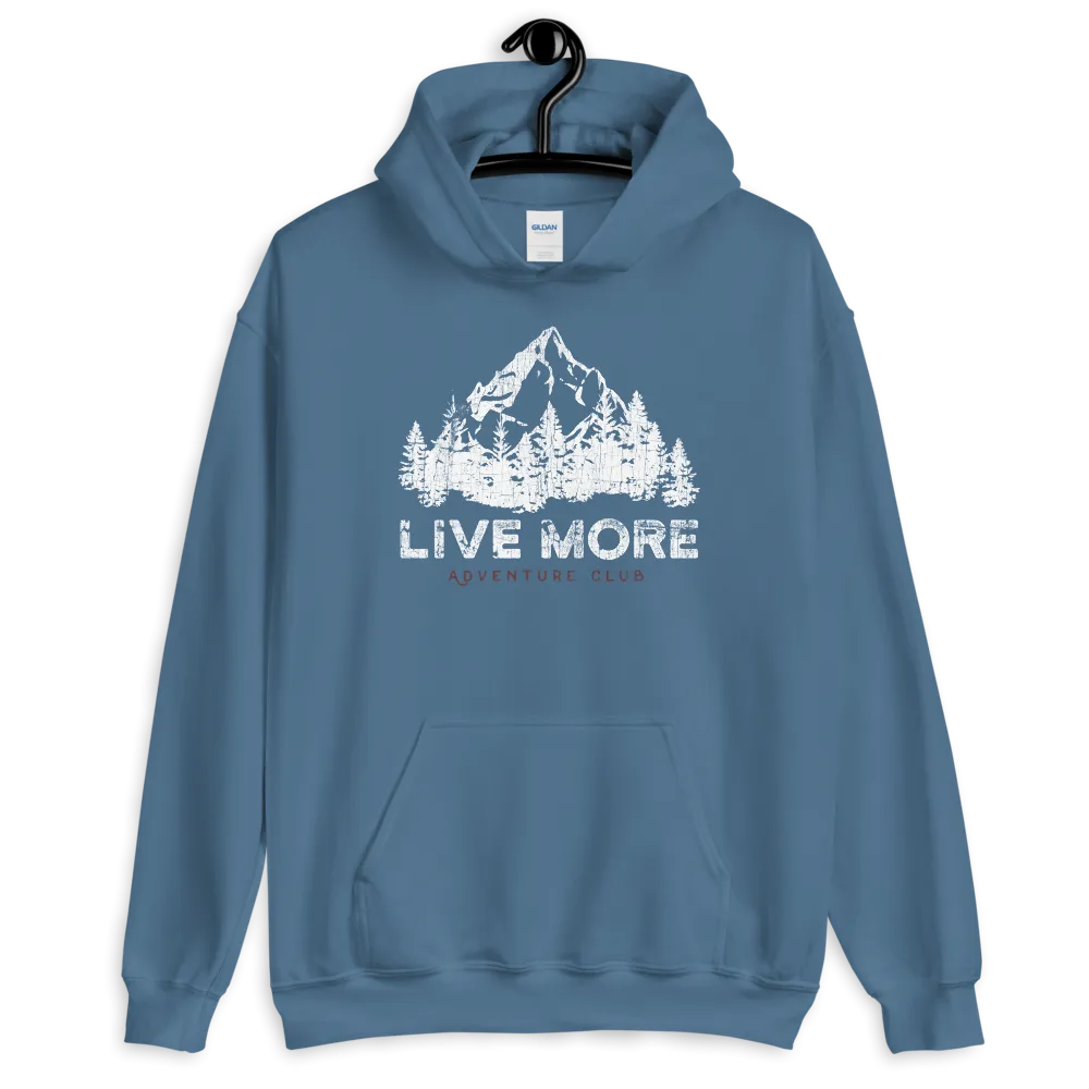 Live More Adventure Club Unisex Hoodie