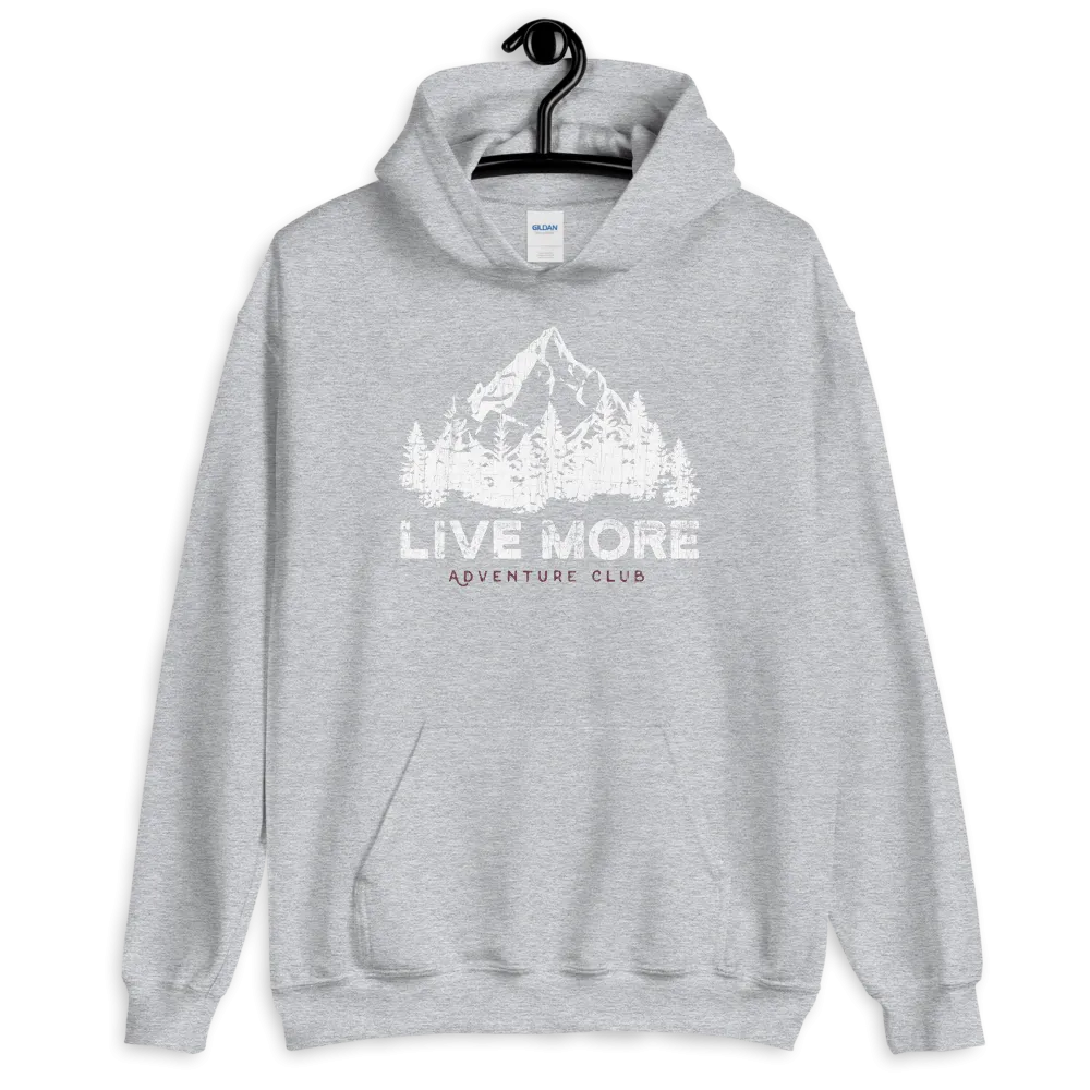 Live More Adventure Club Unisex Hoodie