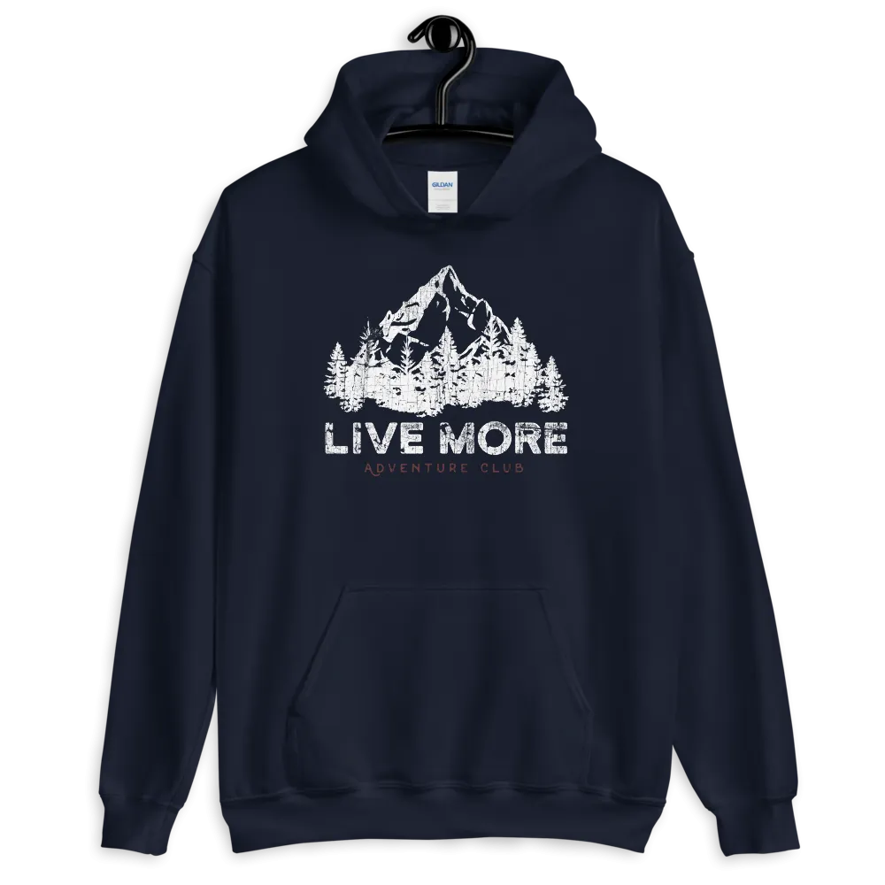 Live More Adventure Club Unisex Hoodie