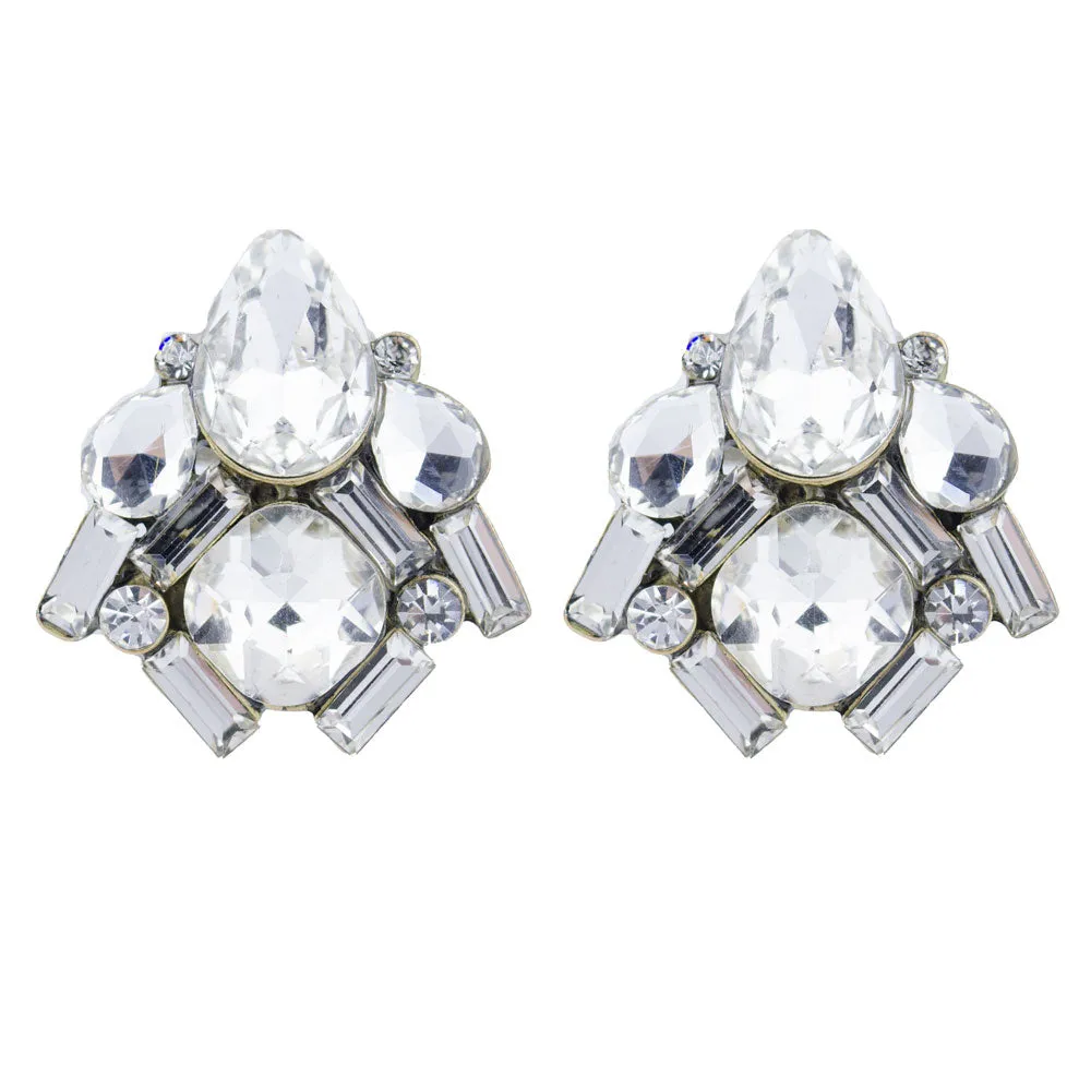 Lorraine Crystal Rhinestone Studs