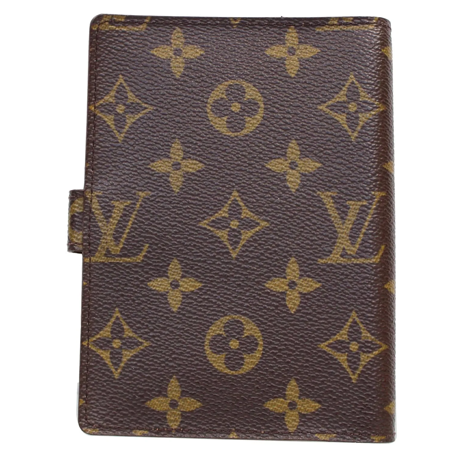 LOUIS VUITTON Agenda PM Monogram Canvas Day Planner Cover Brown