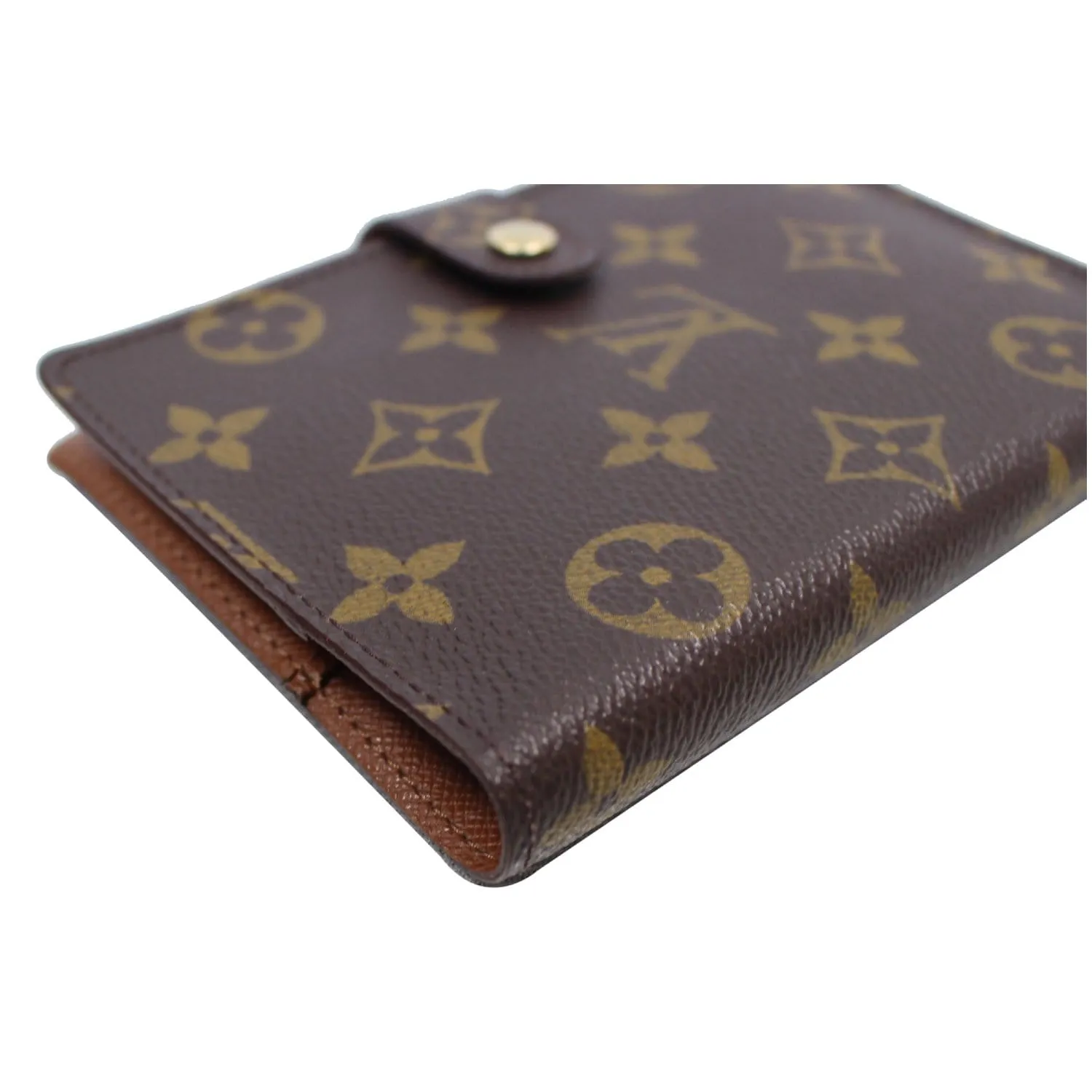 LOUIS VUITTON Agenda PM Monogram Canvas Day Planner Cover Brown