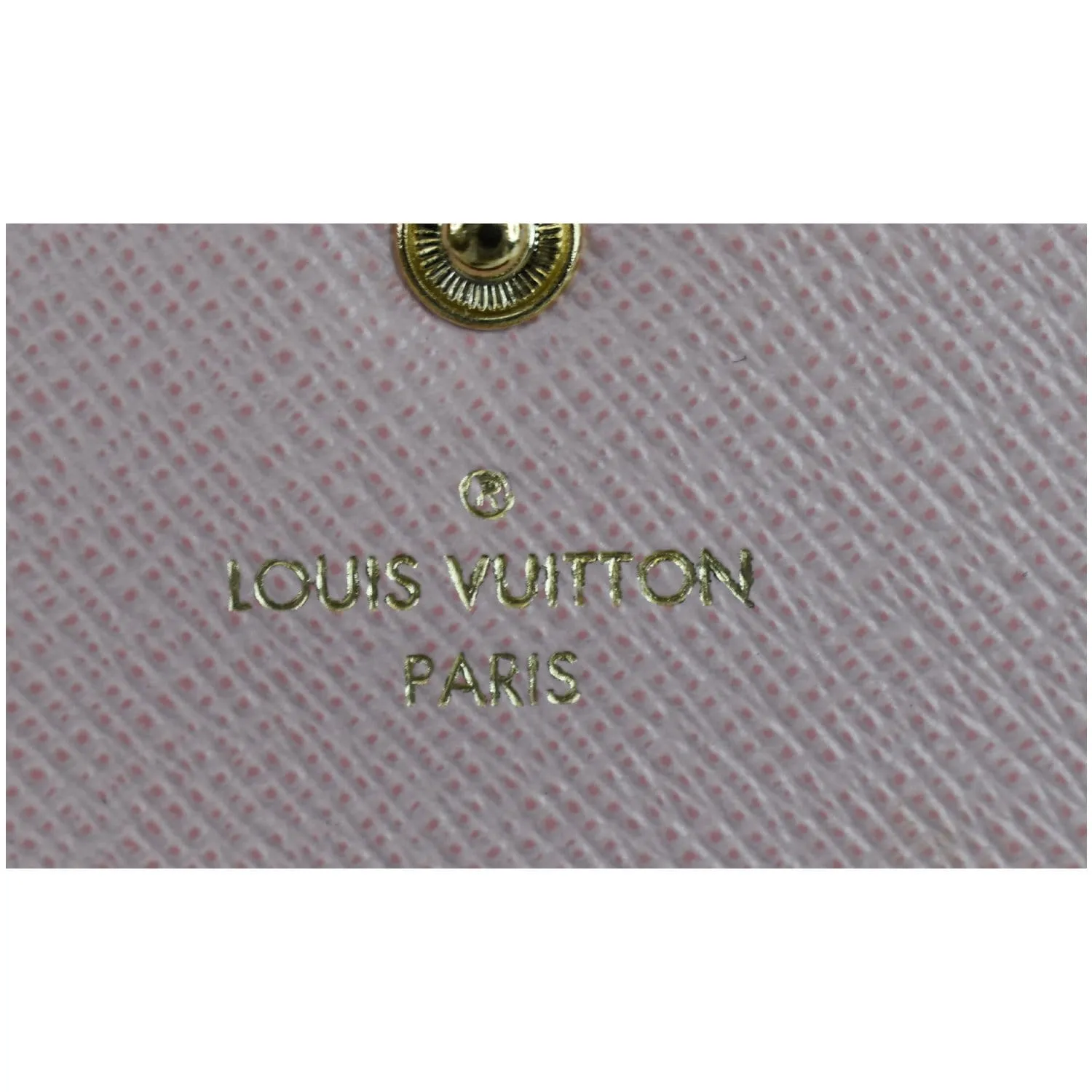 LOUIS VUITTON Emilie Monogram Canvas Wallet Brown