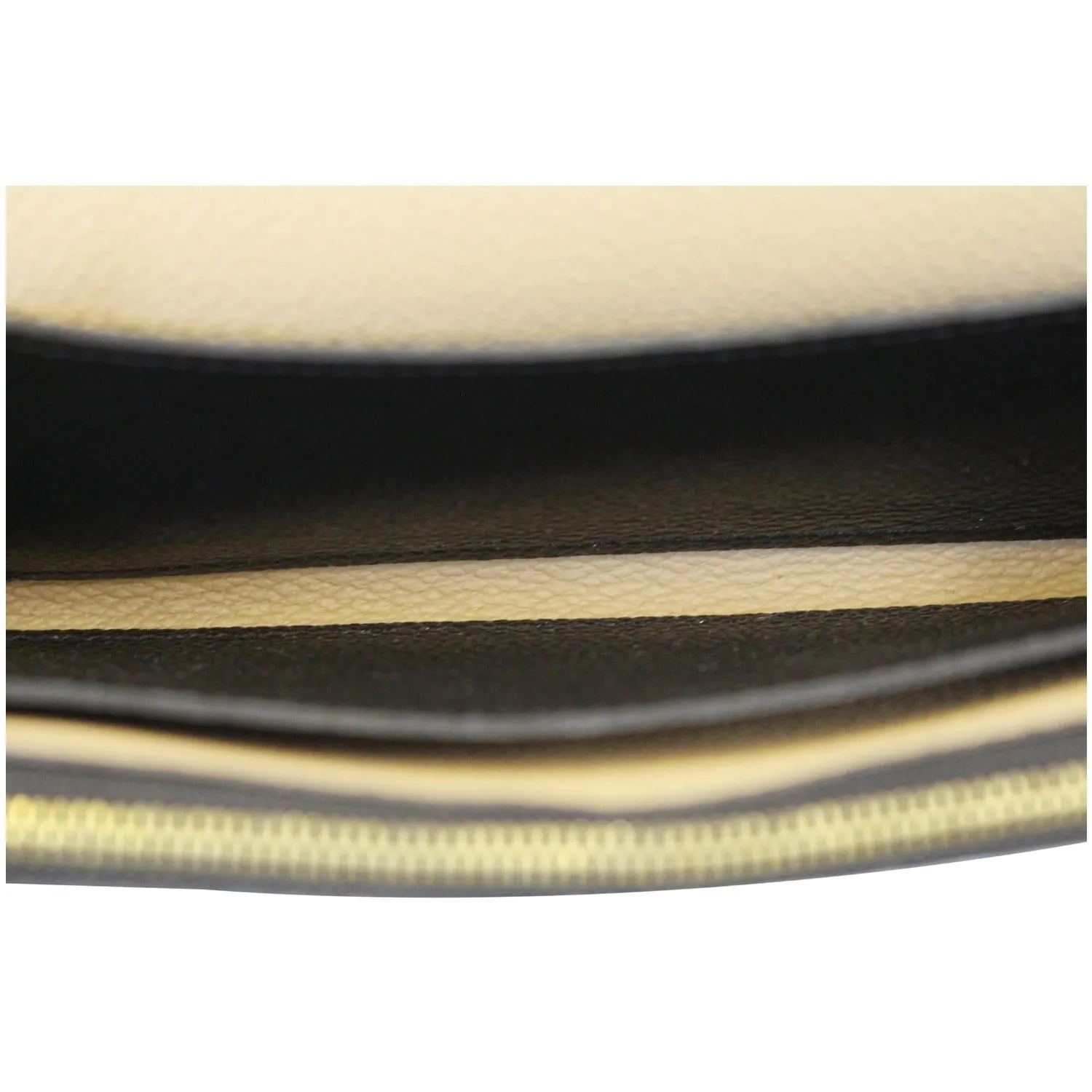 LOUIS VUITTON Emilie Monogram Empreinte Leather Wallet Black