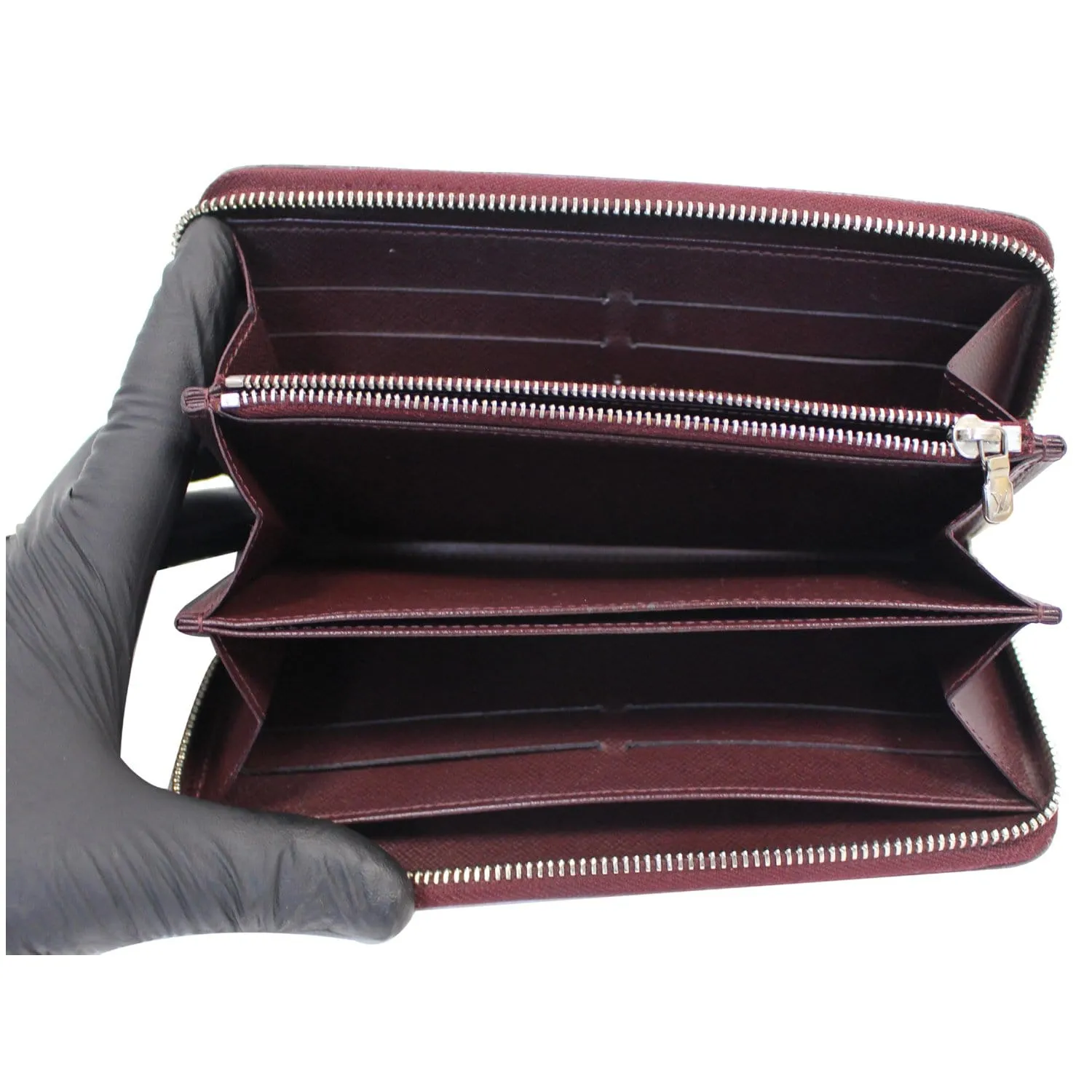 LOUIS VUITTON Epi Electric Zippy Wallet Deep Burgundy - Final Sale