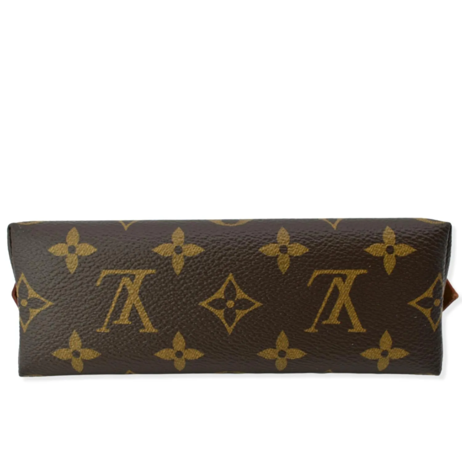 LOUIS VUITTON  Monogram Canvas Cosmetic Pouch Brown