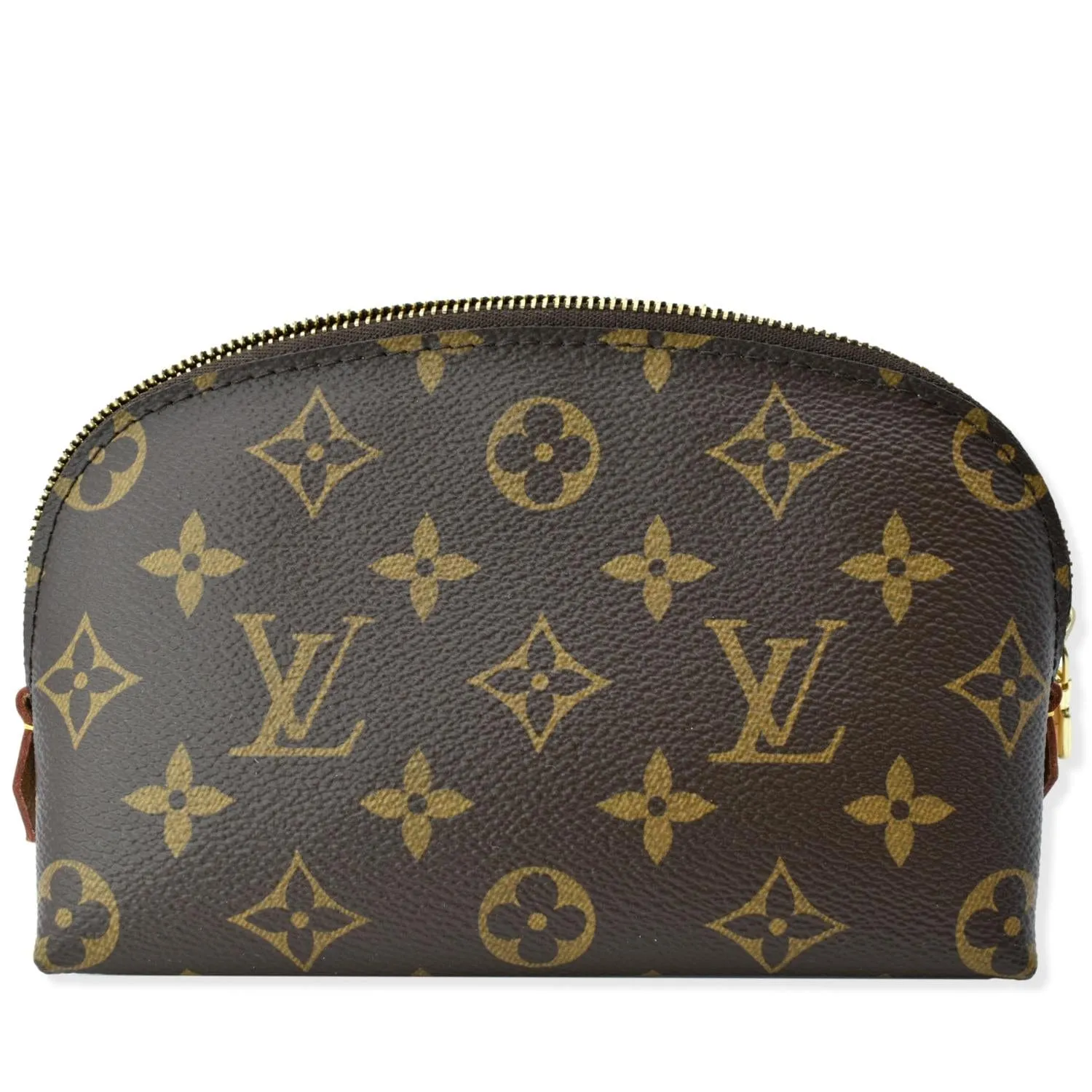 LOUIS VUITTON  Monogram Canvas Cosmetic Pouch Brown