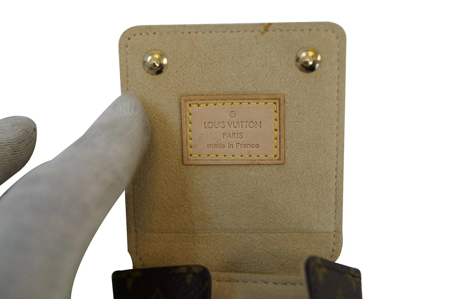 LOUIS VUITTON Monogram Ring Case