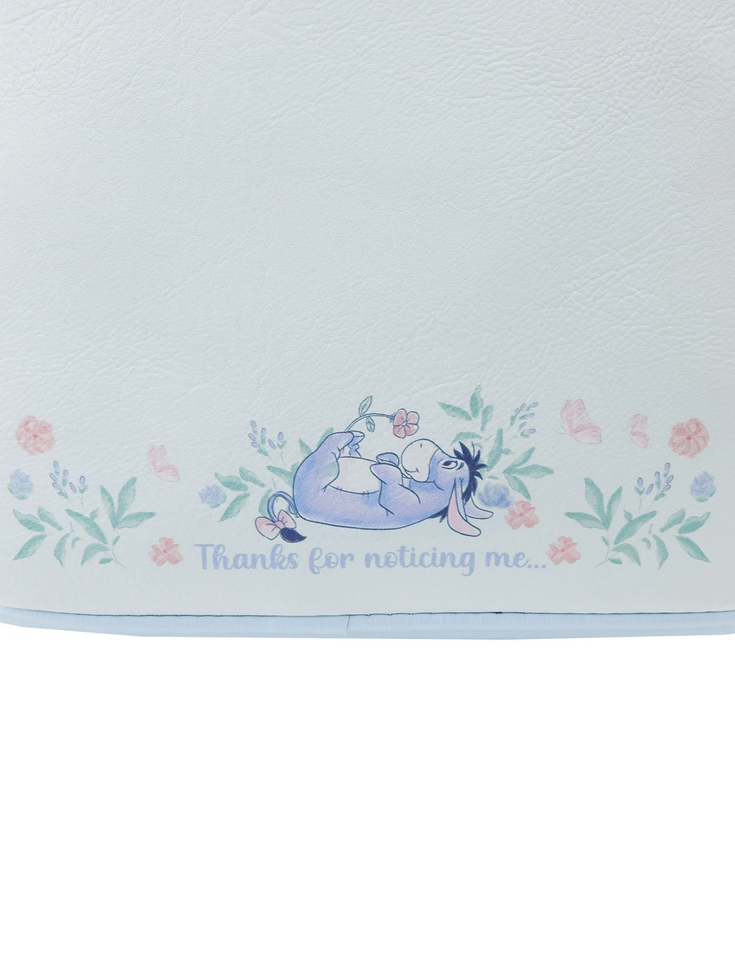 Loungefly x Disney Eeyore Mini Backpack Handbag Floral Light Blue