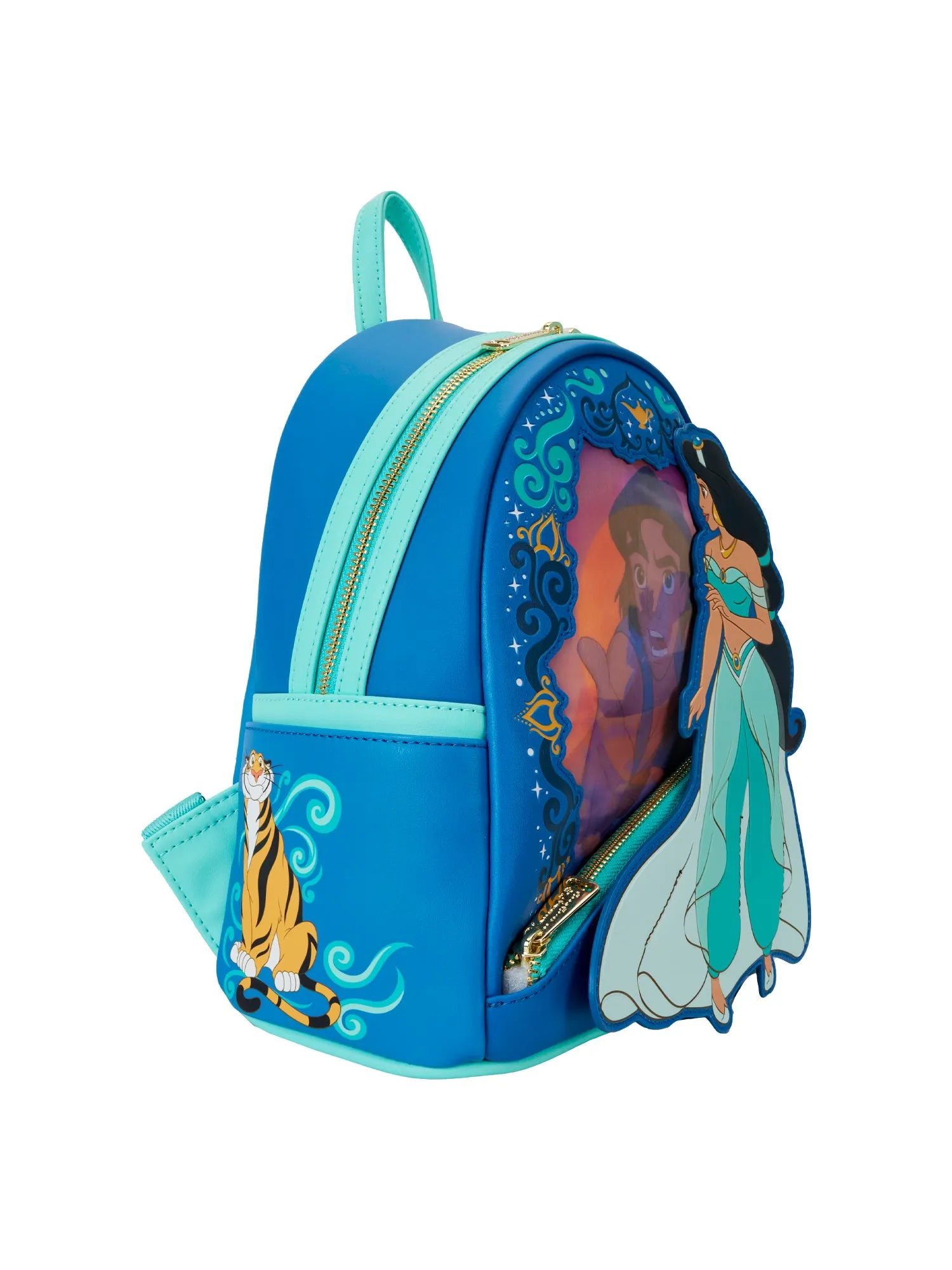 Loungefly x Disney Princess Jasmine Aladdin Lenticular Mini Backpack