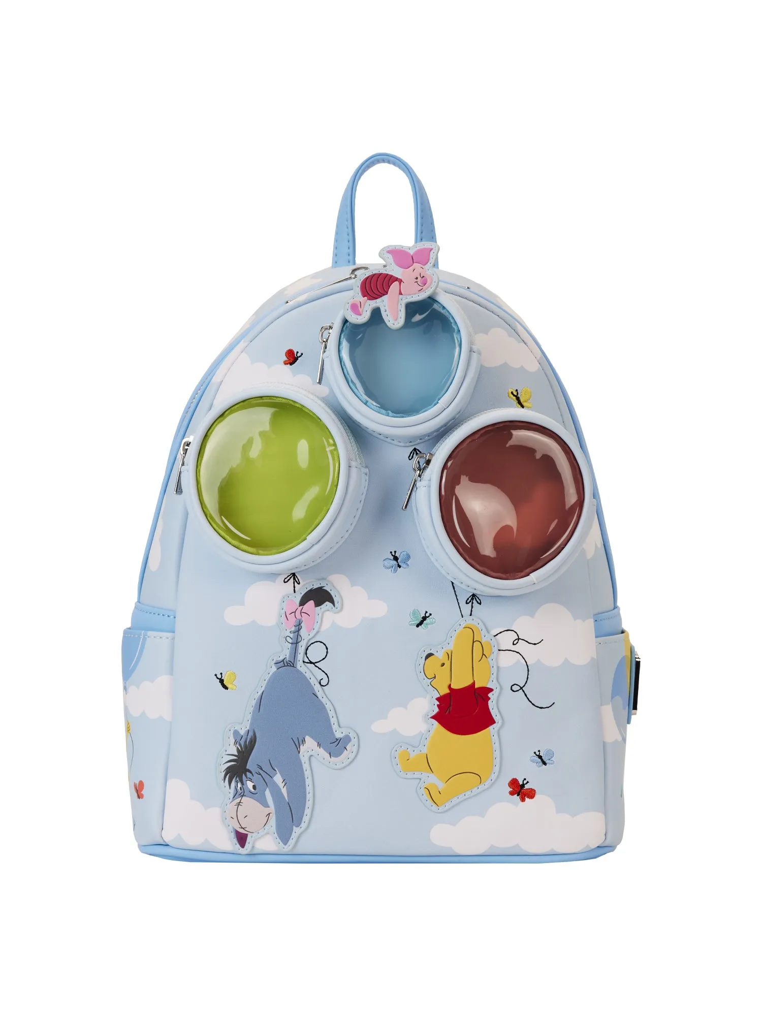 Loungefly x Disney Winnie The Pooh Eeyore With Balloons Mini Backpack