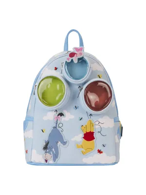 Loungefly x Disney Winnie The Pooh Eeyore With Balloons Mini Backpack