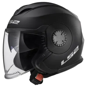 LS2 Verso Open-Face Motorcycle Helmet - Solid Colors