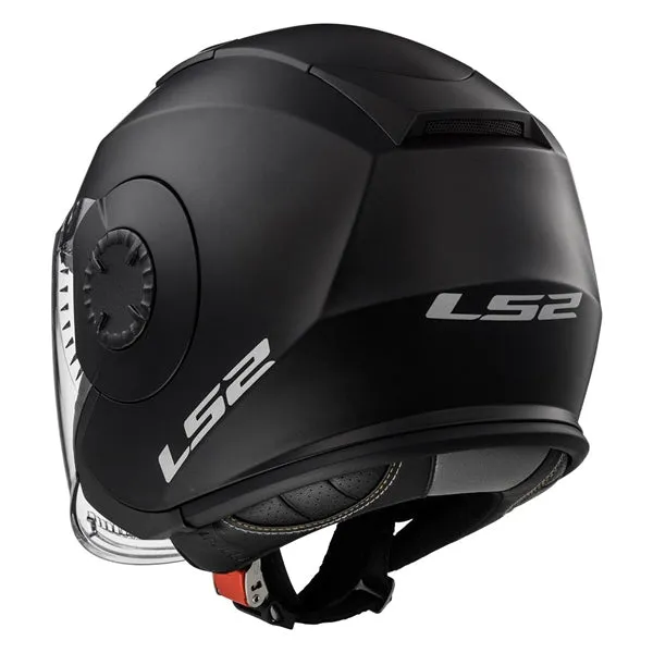 LS2 Verso Open-Face Motorcycle Helmet - Solid Colors