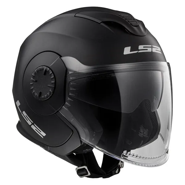 LS2 Verso Open-Face Motorcycle Helmet - Solid Colors