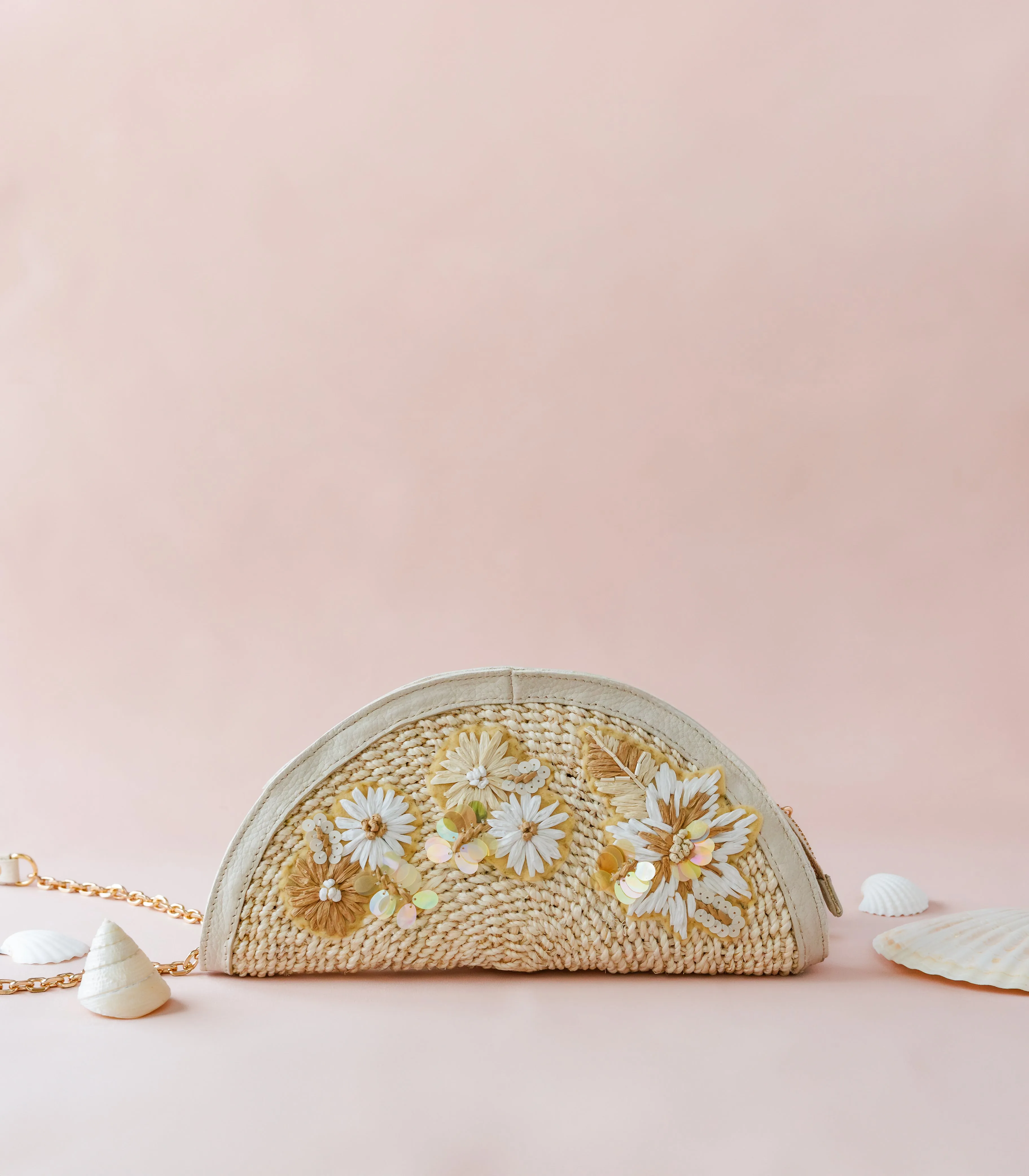 Luna Abaca Clutch