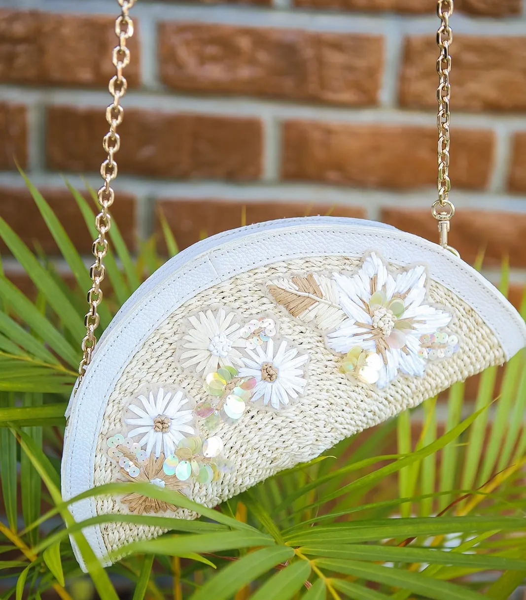 Luna Abaca Clutch