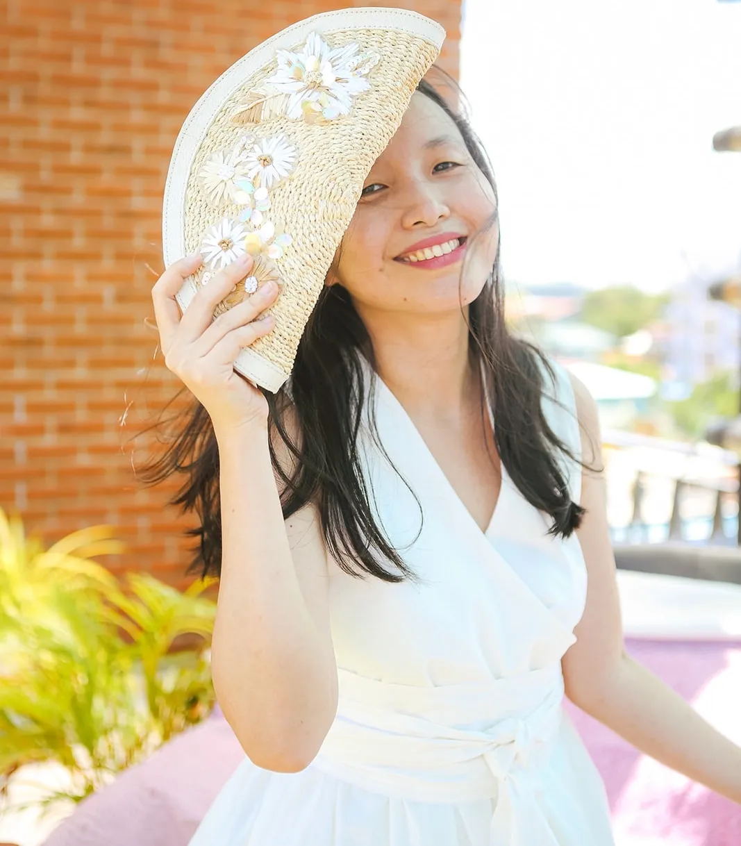 Luna Abaca Clutch