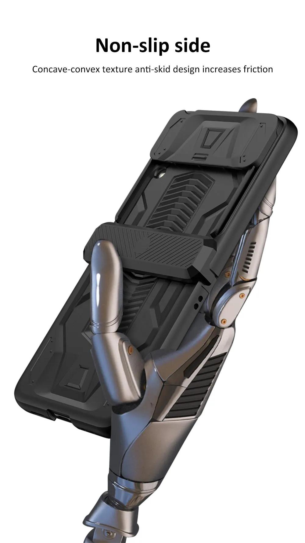 Magnetic Armored Camera Slide Cover For Samsung Galaxy Z Flip 3 Case All-included Hinge Plastic Hard For Galaxy Z Flip3 Case