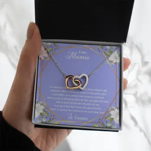 MAMIELOVA • Collier A Ma Mamie Double Cœur