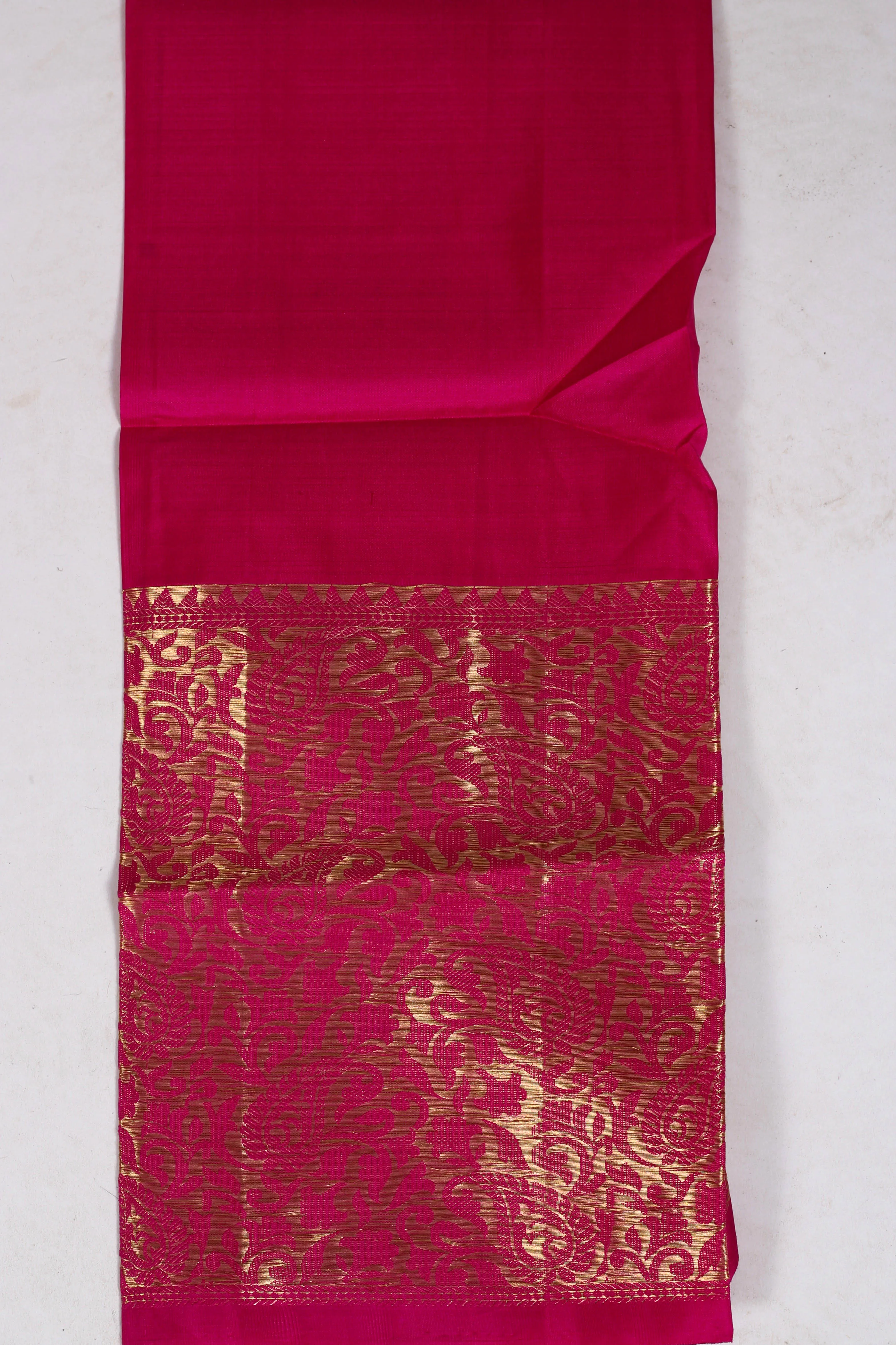 Mango kanjiveram silk saree