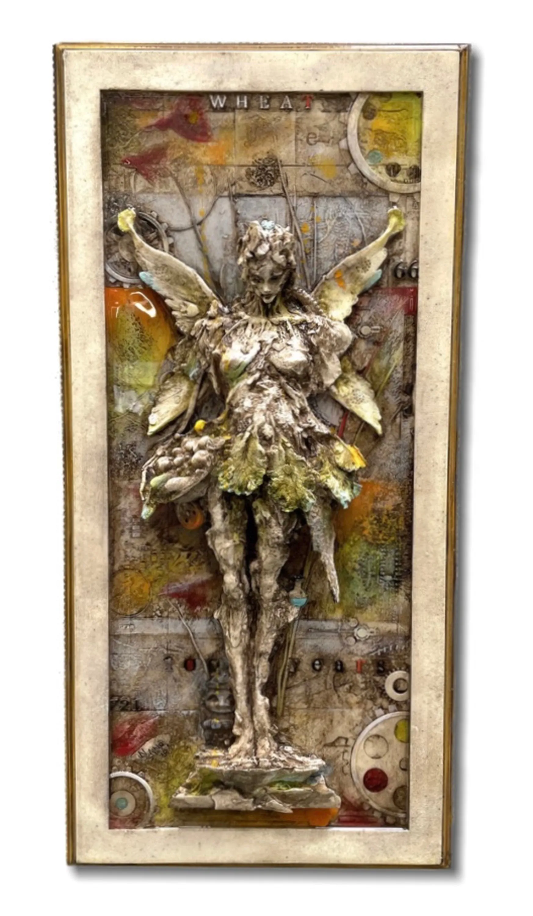 Maria Alma Relief Mixed Media